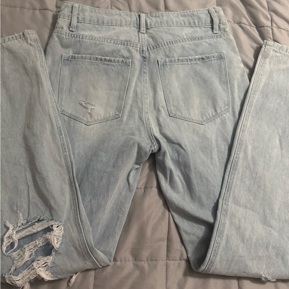 VERVET Classic Light Blue wide Leg Women's Jeans